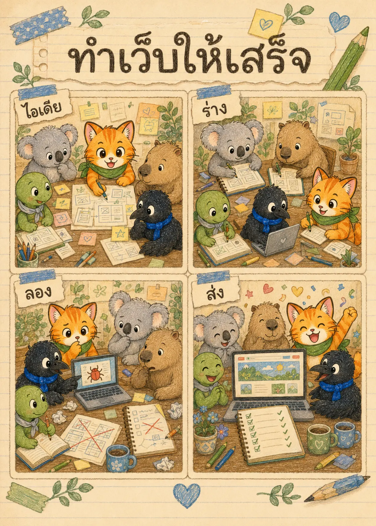 ฉากจบของกลุ่มทำโปรเจกต์